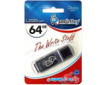 USB Flash SmartBuy Glossy series Black 64GB (SB64GBGS-K)