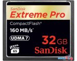 купить Карта памяти SanDisk Extreme Pro CompactFlash 32GB (SDCFXPS-032G-X46)