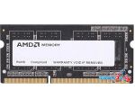 Оперативная память AMD 4GB DDR3 SO-DIMM PC3-12800 (R534G1601S1SL-UO)