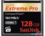 Карта памяти SanDisk Extreme Pro CompactFlash 128GB [SDCFXPS-128G-X46] цена