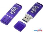 USB Flash SmartBuy Glossy Dark Blue 64GB [SB64GBGS-DB]