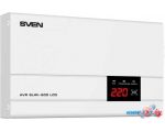Стабилизатор напряжения SVEN AVR SLIM-500 LCD в интернет магазине