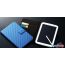 Чехол для планшета Cooler Master Carbon texture for Galaxy Note 8.0 Blue (C-STBF-CTN8-BB) в Гродно фото 2