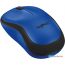 Мышь Logitech M220 Silent (синий) [910-004879] в Минске фото 1