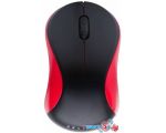 Мышь Oklick 605SW (черный/красный) [384110]