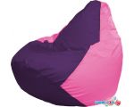 Кресло-мешок Flagman Груша Макси Г2.1-32 (фиолет/розовый)
