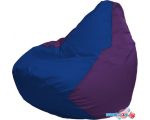 Кресло-мешок Flagman Груша Макси Г2.1-117 (синий/фиолетовый)