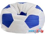 Кресло-мешок Flagman Мяч Стандарт М1.1-11 (белый/синий)
