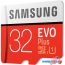 Карта памяти Samsung EVO Plus microSDHC 32GB + адаптер в Гродно фото 4