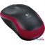 Мышь Logitech Wireless Mouse M185 Red в Бресте фото 2