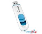 USB Flash A-Data C008 White+Blue 16 Гб (AC008-16G-RWE)