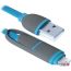 Кабель Defender USB10-03BP (синий) [87487] в Могилёве фото 1