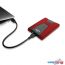 Внешний жесткий диск A-Data DashDrive Durable HD650 2TB (красный) в Витебске фото 3