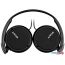 Наушники с микрофоном Sony MDR-ZX110AP (черный) в Гродно фото 2