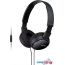 Наушники с микрофоном Sony MDR-ZX110AP (черный) в Гомеле фото 1