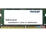 Оперативная память Patriot Signature Line 16GB DDR4 SODIMM PC4-19200 PSD416G24002S