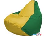 Кресло-мешок Flagman Груша Макси Г2.1-262 (жёлтый/зелёный)