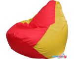 Кресло-мешок Flagman Груша Макси Г2.1-178 (красный/жёлтый)