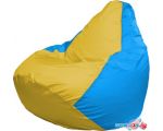 Кресло-мешок Flagman Груша Макси Г2.1-263 (жёлтый/голубой)