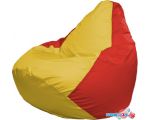 Кресло-мешок Flagman Груша Макси Г2.1-260 (жёлтый/красный)
