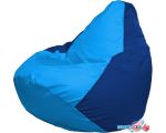 Кресло-мешок Flagman Груша Макси Г2.1-273 (голубой/синий)