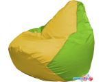 Кресло-мешок Flagman Груша Макси Г2.1-256 (жёлтый/салатовый)