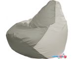 Кресло-мешок Flagman Груша Макси Г2.1-334 (серый/белый)