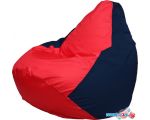 Кресло-мешок Flagman Груша Макси Г2.1-234 (красный/тёмно-синий)