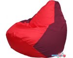 Кресло-мешок Flagman Груша Макси Г2.1-180 (красный/бордовый)