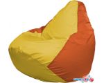 Кресло-мешок Flagman Груша Макси Г2.1-258 (жёлтый/оранжевый)