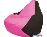 Кресло-мешок Flagman Груша Макси Г2.1-200 (розовый/коричневый)