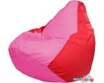Кресло-мешок Flagman Груша Макси Г2.1-199 (розовый/красный)