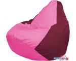 Кресло-мешок Flagman Груша Макси Г2.1-203 (розовый/бордовый)