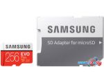 Карта памяти Samsung EVO Plus microSDXC UHS-I, U3 + адаптер 256GB