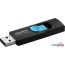 USB Flash A-Data UV220 32GB (черный/голубой) в Бресте фото 1