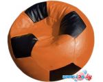 Кресло-мешок Flagman Мяч Стандарт М1.3-2016 (оранжевый/черный)