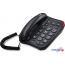 Проводной телефон TeXet TX-214 (черный) в Гродно фото 1