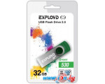 USB Flash Exployd 530 32GB (зеленый) [EX032GB530-G]