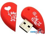 USB Flash SmartBuy Wild series Сердце 16GB (красный)