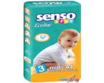 Подгузники Senso Baby Ecoline Midi 3 (44 шт)