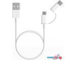 Кабель Xiaomi micro USB, USB Type-C - USB 0.3 м