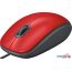 Мышь Logitech M110 Silent (красный) в Гомеле фото 1