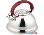 Чайник со свистком KELLI KL-4304 (красный)