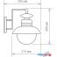 Уличный фонарь Elektrostandard Talli D GL 3002D (брауни) в Гродно фото 1