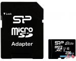 Карта памяти Silicon-Power microSDXC SP256GBSTXBU1V10SP 256GB (с адаптером)