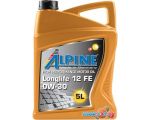 Моторное масло Alpine Longlife 12 FE 0W-30 5л
