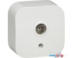 Розетка телевизионная Legrand Quteo 7 822 15 (белый)