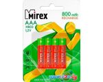 Аккумуляторы Mirex AAA 800mAh 4 шт HR03-08-E4