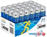 Батарейки Mirex Ultra Alkaline AA 24 шт LR6-B24 цена