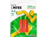 Аккумуляторы Mirex AA 2500mAh 2 шт HR6-25-E2